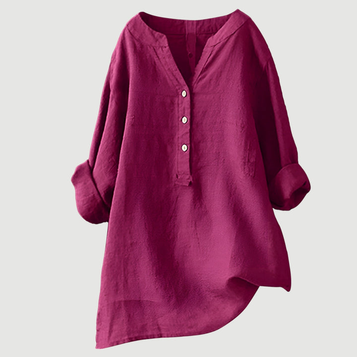 Women’s Airy And Comfortable Linen Top