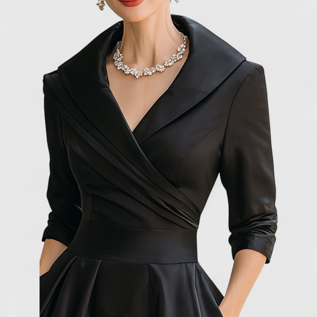 Women’s A Line Evening Dress | Midi