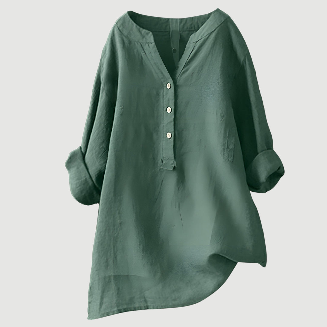 Women’s Airy And Comfortable Linen Top
