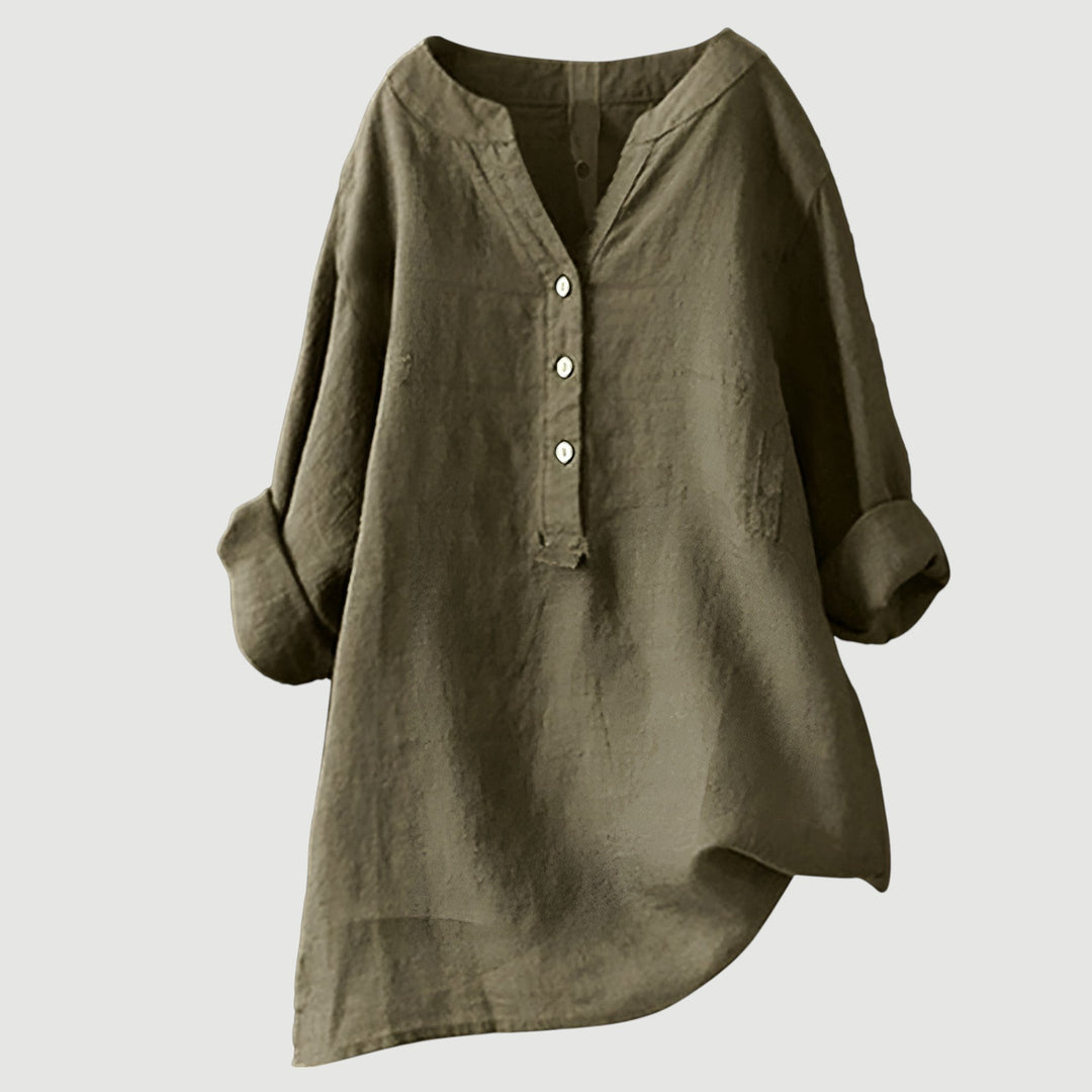 Women’s Airy And Comfortable Linen Top