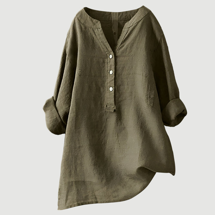 Women’s Airy And Comfortable Linen Top