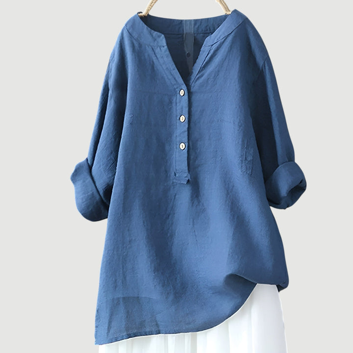 Women’s Airy And Comfortable Linen Top
