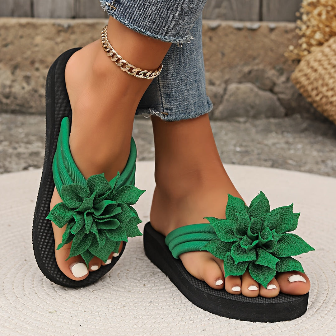 Women's Petal Flip-Flops