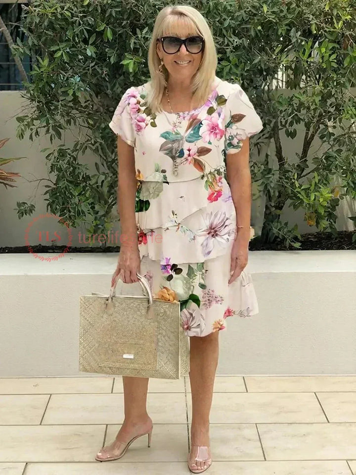Women's Bloom Ruffle Dress