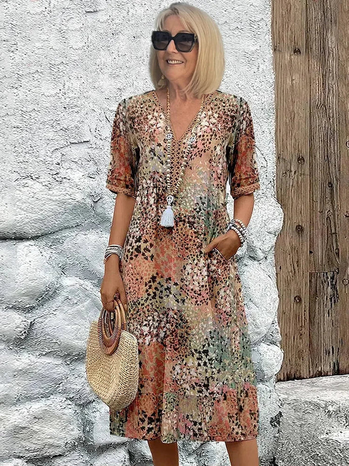 Women's Vibrant Mid Length Dress