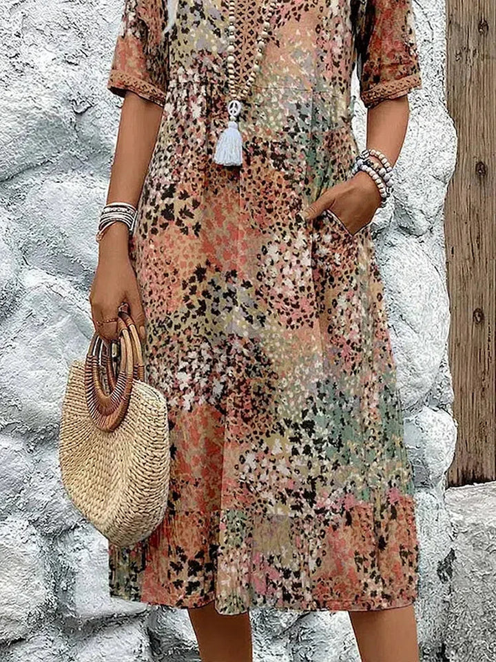 Women's Vibrant Mid Length Dress