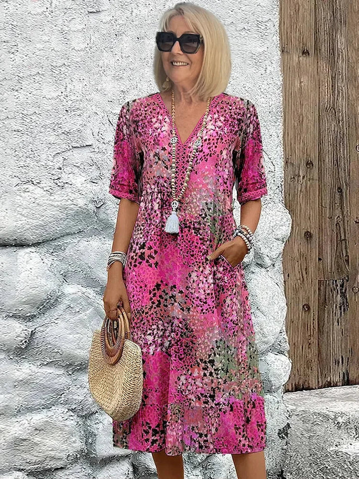 Women's Vibrant Mid Length Dress