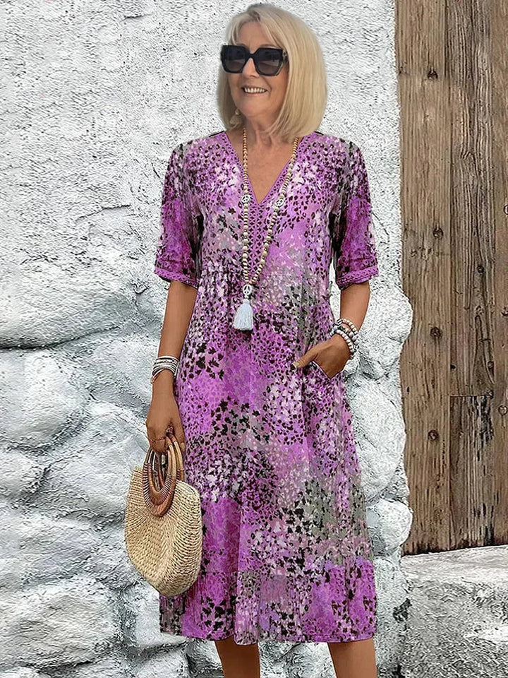 Women's Vibrant Mid Length Dress