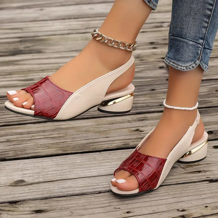 Women's Leather Comfort Sandals