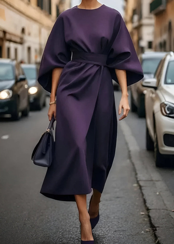 Women's Elegant Dress with Sleeves