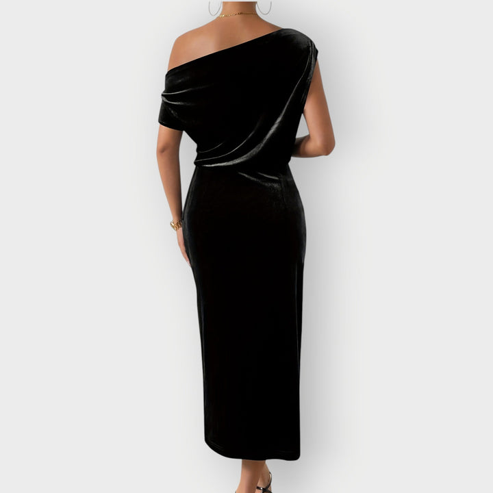 Women's Off-Shoulder Midi Dress