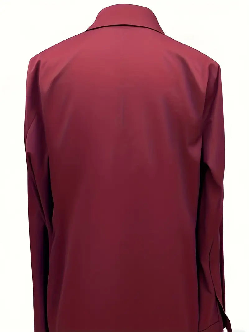 Women's Premium V-Neck Satin Blouse