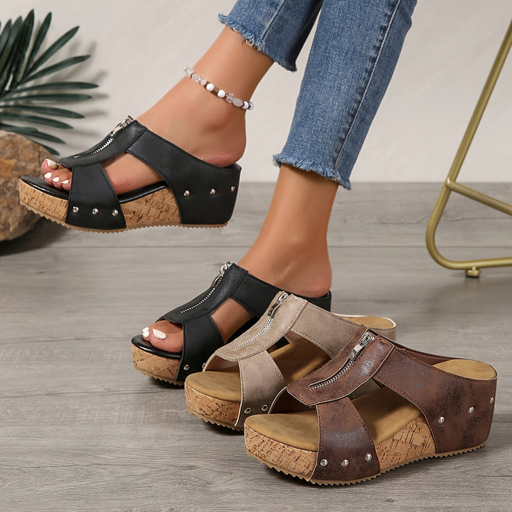Women's Vintage Style Platform Sandals