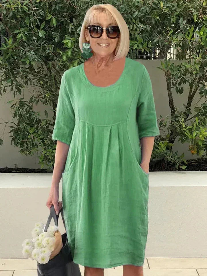 Women's Loose Dress with Pockets