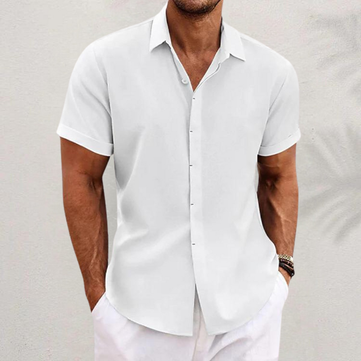 Men's Classic Linen Shirt