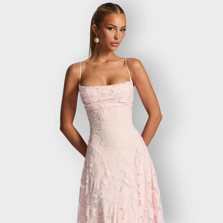 Women's Elegant Strapless Velvet Gown