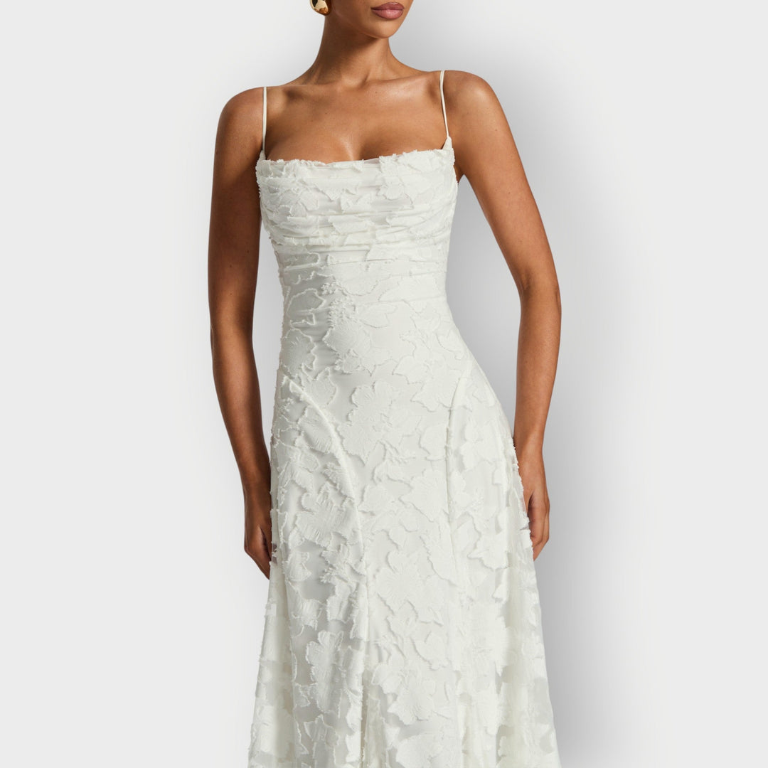 Women's Elegant Strapless Velvet Gown