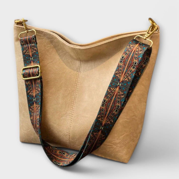 Women's Shoulder Bag with Unique Strap