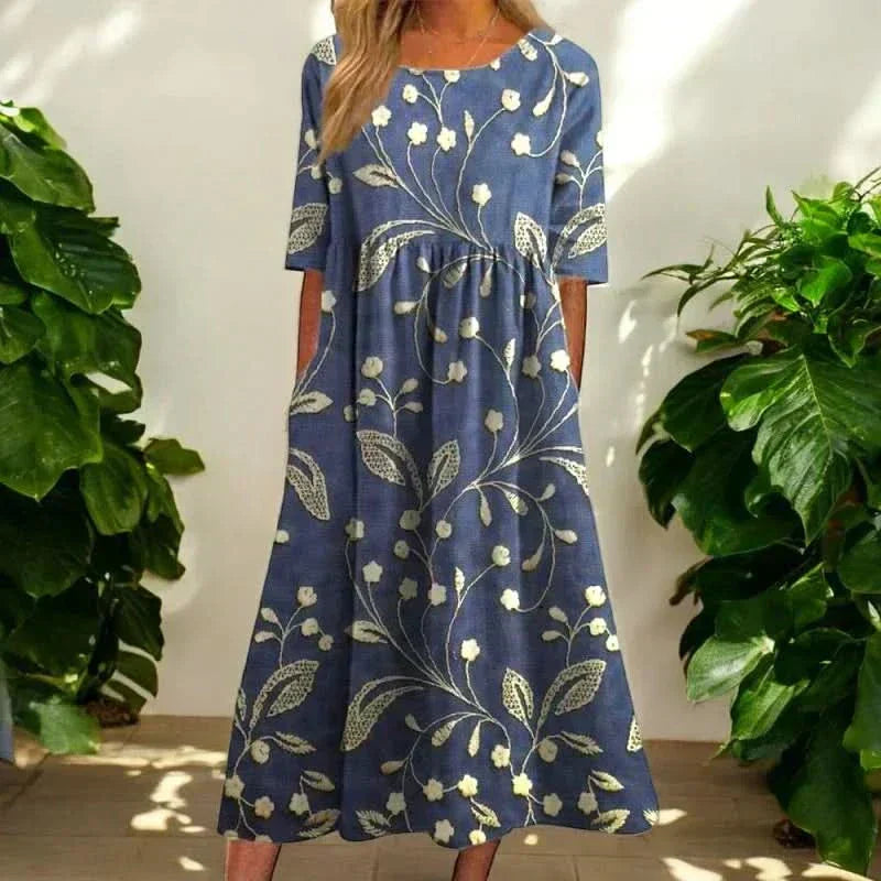 Women's Relaxed Midi Dress