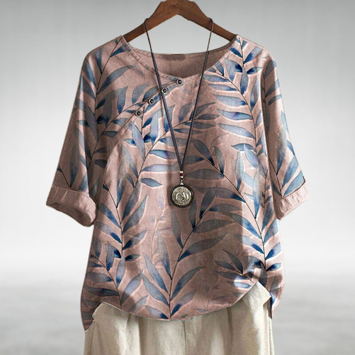 Women's Chic Blouse with a Playful Flair