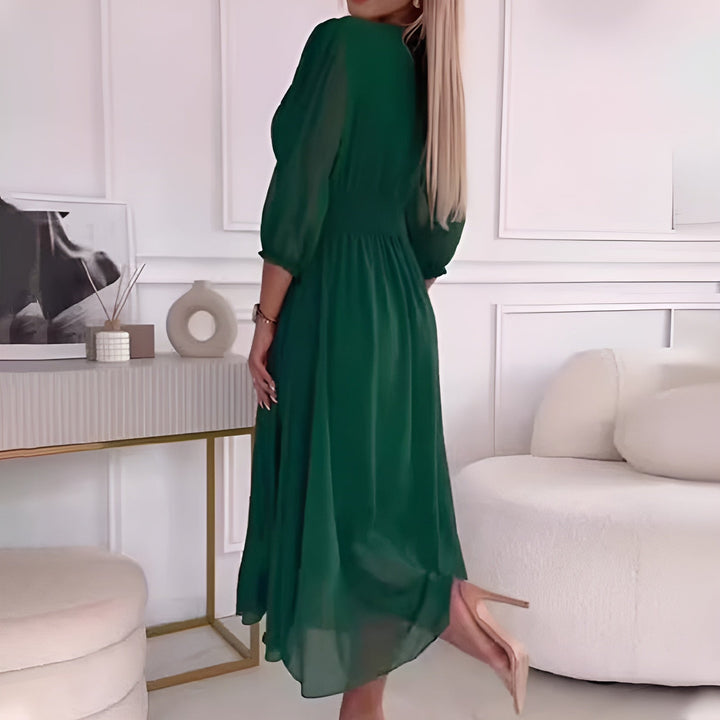 Women's Lightweight Silky Chiffon Dress