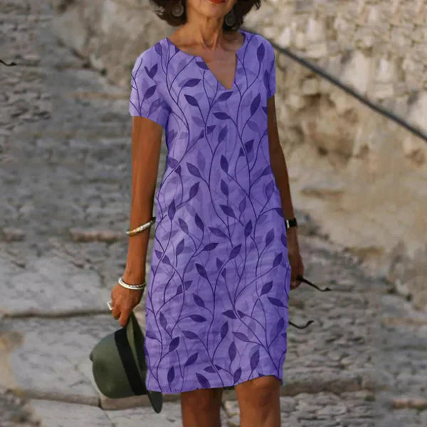 Women's Effortless Elegance Vacation Dress