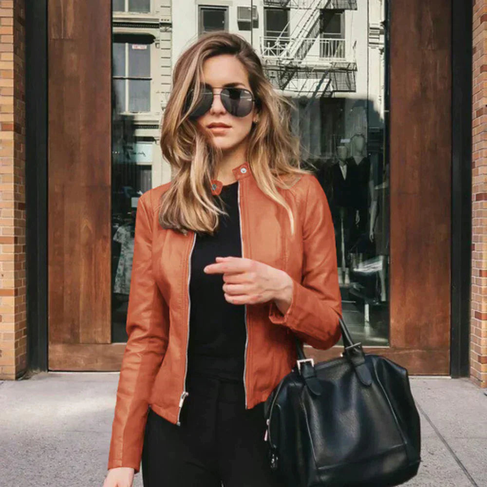 Women's Italian Leather Jacket