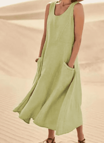 Women's  Elegant Dress with Pockets