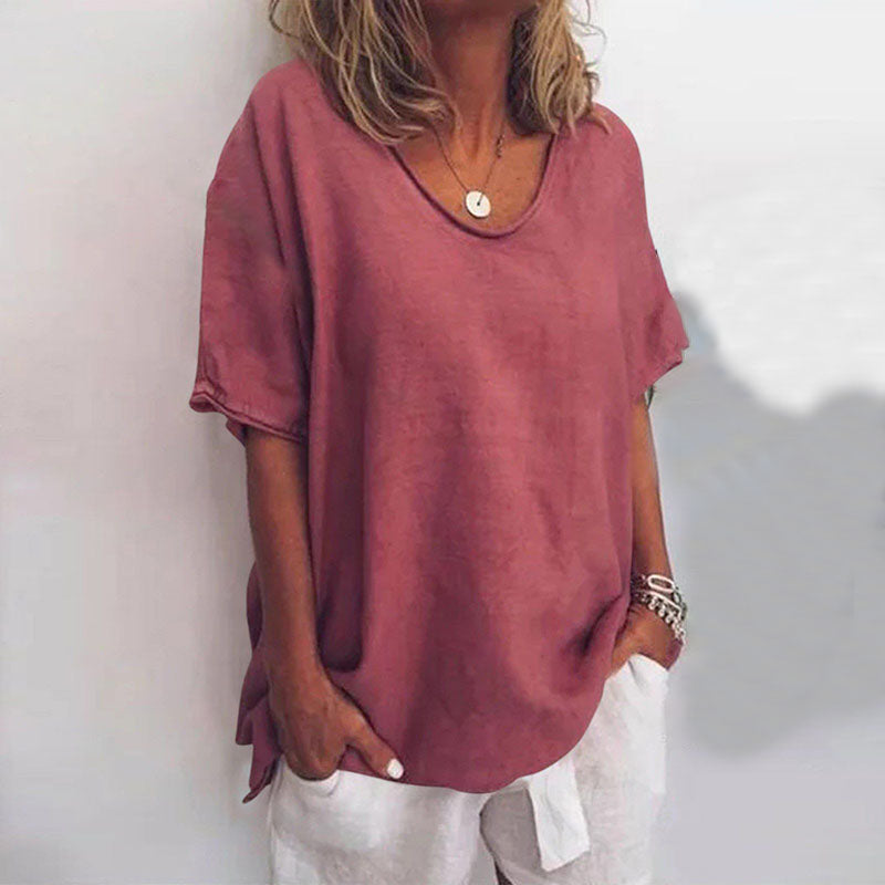 Women's Comfortable Relaxed Loose Fit Shirt