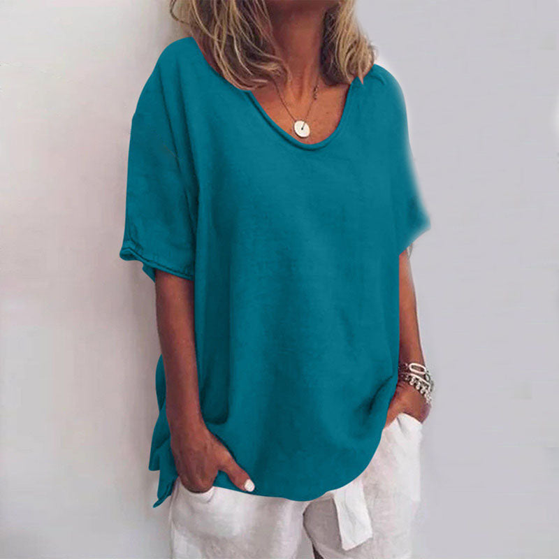 Women's Comfortable Relaxed Loose Fit Shirt