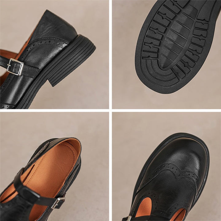 Women's Risla Leather Mary Janes