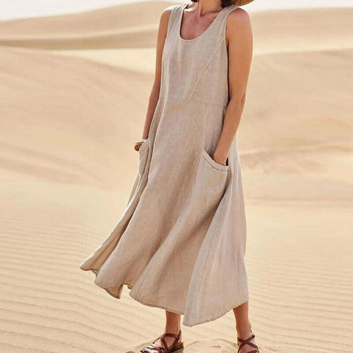 Women's  Elegant Dress with Pockets