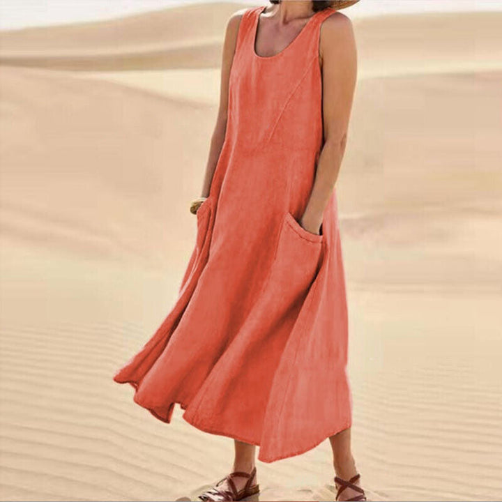 Women's  Elegant Dress with Pockets