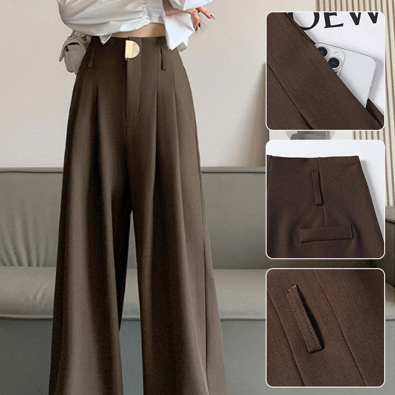Women’s High-Waisted Versatile Women’s Trousers