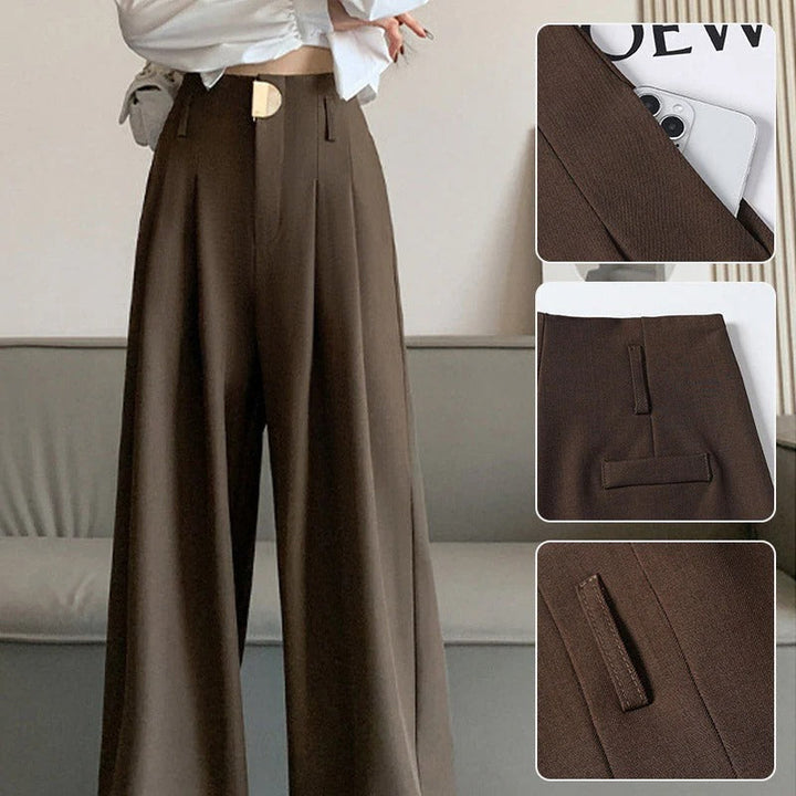 Women’s High-Waisted Versatile Women’s Trousers