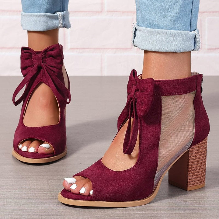 Women’s Lunette Bow Heels