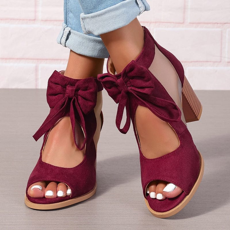 Women’s Lunette Bow Heels
