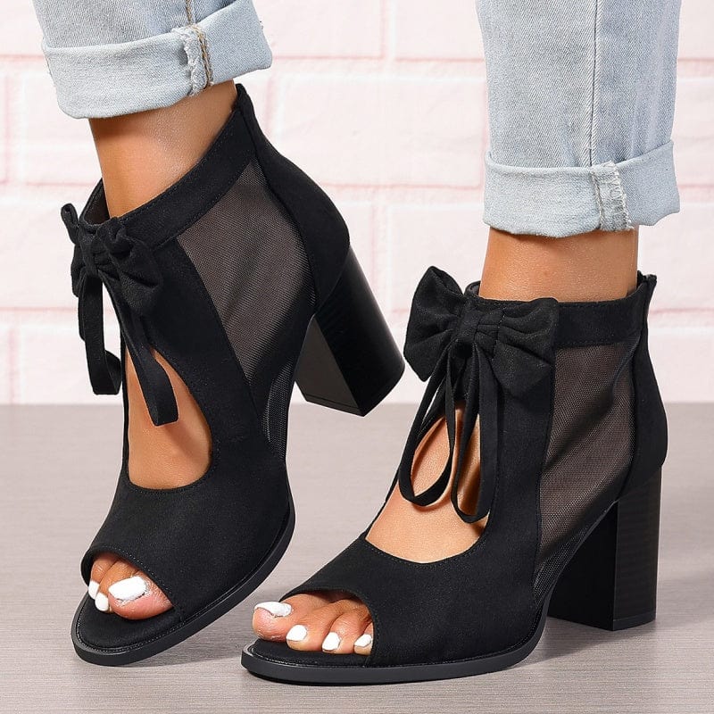 Women’s Lunette Bow Heels