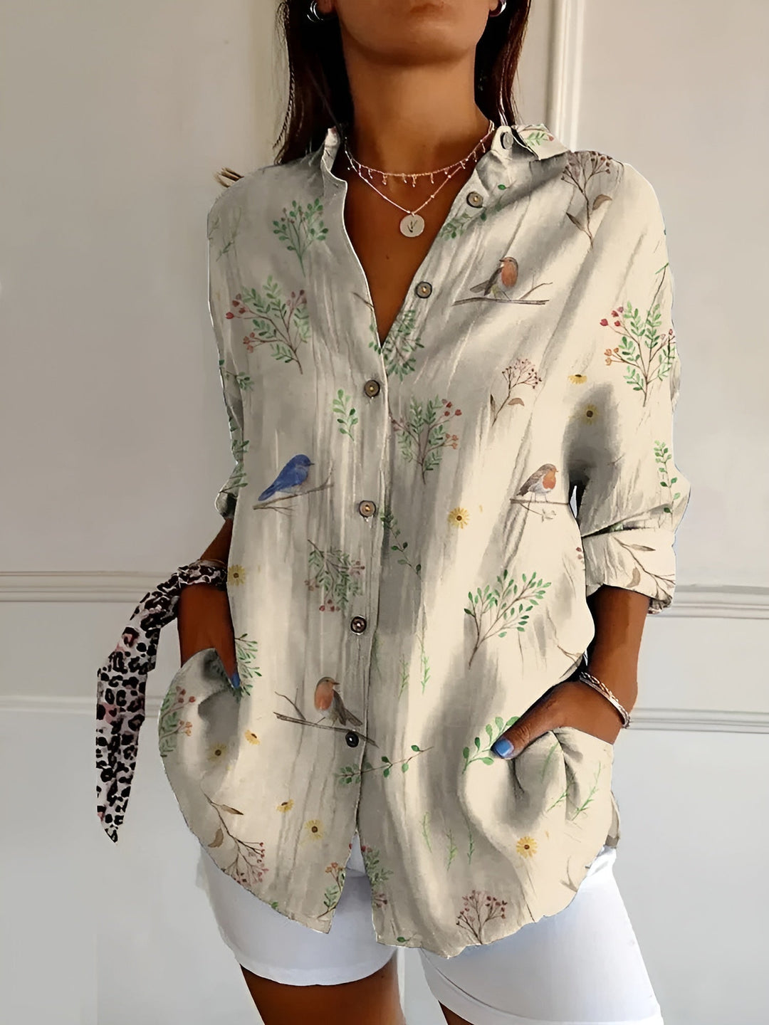 Women's Feminine Summer Blouse