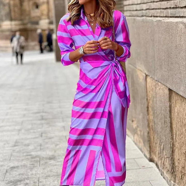 Women's Printed Mid Length Dress