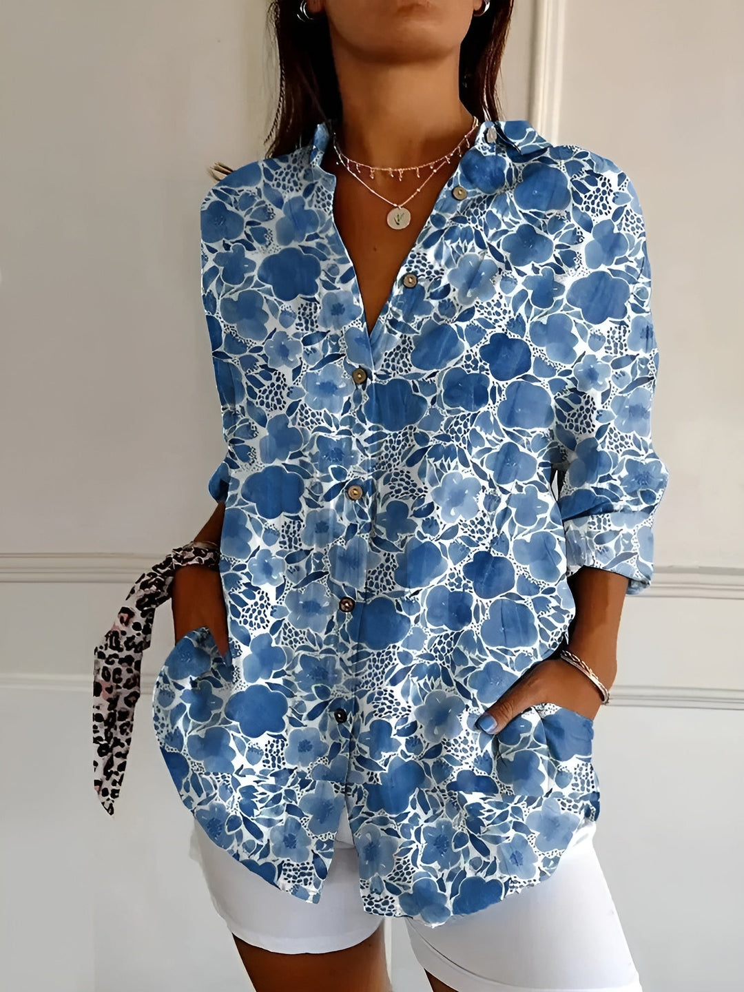 Women's Feminine Summer Blouse