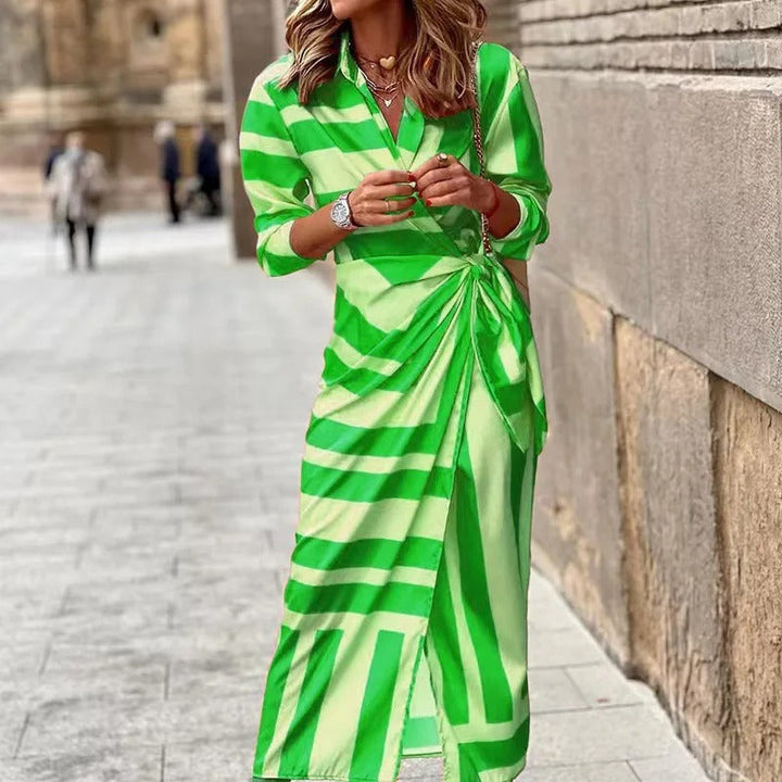 Women's Printed Mid Length Dress