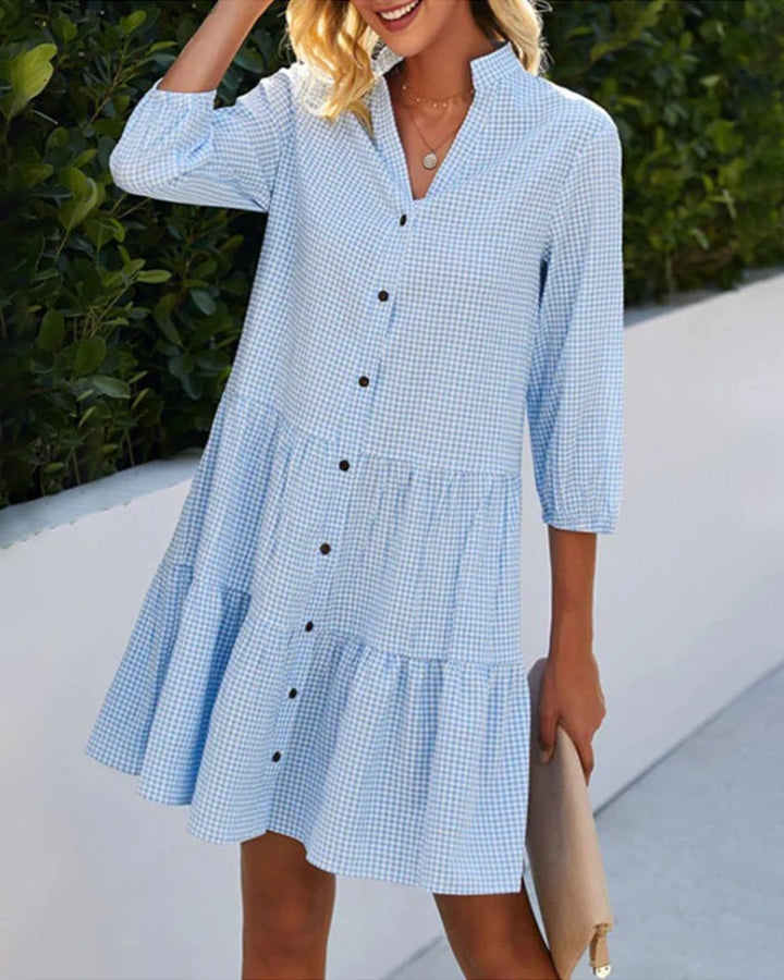 Women's Elegant Blue Dress